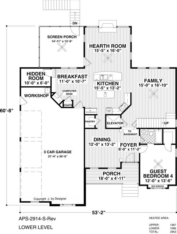 Lower Level Floorplan